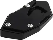 Motorcycle Side Stand Plate Pad for CB650R 2019 2020 2021 2022 2023 Motorcycle Kickstand Enlarge Side Stand Extension Support Pad(B)