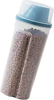 Dog Food Storage Bin | Airtight Pet Food Bin | 1500ml Dog Food Container, Pet Food Storage Bin with Scale, Easy Pour Pet Food Bin, Airtight Food Storage Container, Pet Food Storage Bin