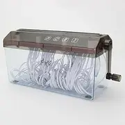 Mini Hand Shredder,Portable Paper Shredder Manual Shredder,Home Office Desktop Stationery,Hand Paper Shredder for Paper, Notes, Bills, Portrait, Photos