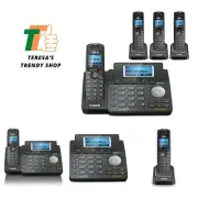 DS6151-11 DECT 6.0 2-Line Expandable Cordless Phone + 3 DS6101-11 Accessory H...