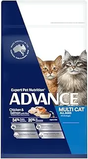 ADVANCE CAT ADULT MULTI CAT CHICK & SALM 3KG (374871)