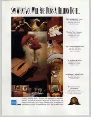 1995 American Express Credit Card Vintage Print Ad 9 Helmsley Hotels Photos