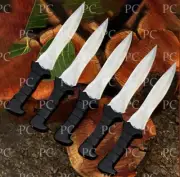Lot of 5 Leon Kennedy Resident Evil 4 Knives Leon Kennedy knives With Sheath