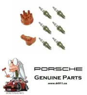 Porsche 911sc Ignition KIT Distributor Cap Rotor Spark Plugs Tune Up Kit 78-83 (for: Porsche)