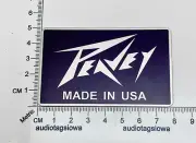Peavey Made in USA Badge Logo Custom Made Aluminum PAIR Self Stick