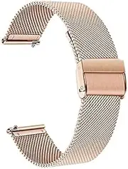 [MEIDAI] For Garmin Vivoactive 3 Strap Milanese Metal Watch Band For Garmin Accessoires Forerunner 245/645 Vivomove HR Venu Sq Bracelet