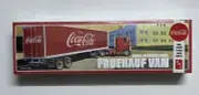 AMT 1109 Coca-Cola Model FB Beaded Panel Fruehauf Van Semi Trailer New 1:25