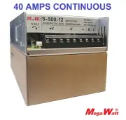 40 Amp Continuous CB Radio Power Supply 10-15.5V MegaWatt® 12V 13.8V