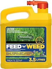 Brunnings Hose on Feed n Weed 3.5 Litre