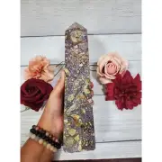 XL 13" Tall Natural Purple Fluorite Root Crystal Tower (F) Beautiful