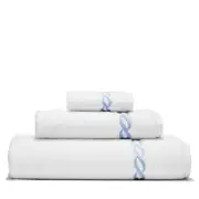 Matouk Classic Chain Milagro Washcloth - Exclusive