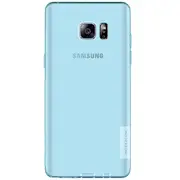 Transparent Soft TPU Back Cover for Samsung Galaxy Note 7 BLUE COLOR
