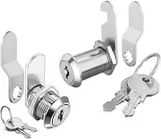 Camper Car Push Lock 20mm RV Caravan Boat Motor Home Cabinet Drawer Latch Button Locks for Furniture Hardware Accessories for RV Modification(30mm)