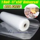 Bolsas Selladoras Al Vacio 11"x50' 1 rollo Para Ahorrar Alimentos BPA Free