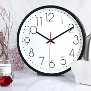 12 "silent Wall Clock Battery Operated Quartz Classic Decro Home