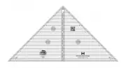 Creative Grids 90 Degree Quarter-Square Triangle Quilt Ruler