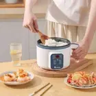 Double Layer Mini Rice Cooker Non-Stick Electric Hot Pot Rental House