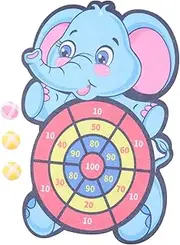 BCOATH 1Set Throwing Sticky Balls Board Game for Fun Enhances Hand Eye Coordination for Boys Random Patterns Included
