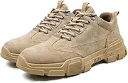[pfoosnd] Steel Toe Shoes for Men Women,Indestructible Work Shoes Lightweight Comfortable Safety Work Shoes for Men Women,Indestructible Work Boots for Men