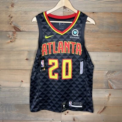 Nike Dri Fit Atlanta Hawks John Collins #20 AUTOGRAPHED Swingman Jersey Sz 44 M