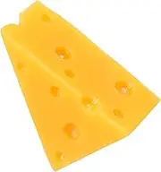 ERINGOGO Simulated Cheese Model Realistic Fake Cheese Prop for Home Decor Photography Dessert Shop Displays Lightweight Kitchen Decoration Accessory