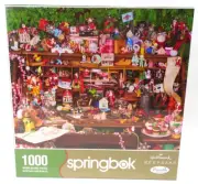 Springbok 1,000 Piece Puzzle Keepsakes on Santa's Desk Christmas FACTORY SEALED