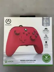 PowerA Wired Controller for Xbox Series X|S - Red, gamepad, video game/gaming...
