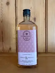 Bath & Body Works Aromatherapy COMFORT VANILLA PATCHOULI Body Wash Foam Bath