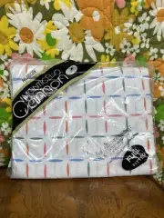 Vintage Cannon Monticello NOS Full/Double Fitted Sheet Retro Colorful 70s 80s