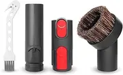 Horse Hair Brush Vacuum Attachments，Compatible for Dyson，Gen 5 V15 V12 V11 V10 V8 V7 V6 SV10 SV11 SV12 SV14 Cordless Vacuum Cleaner