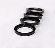 THua Store 4pieces/Set 60.1-63.4 60.1-64.1 60.1-66.1 60.1-67.1 60.1-71.5 60.1-73.1mm Wheel Hub Centric Rings PE Rigid Plastics (Color : 60.1-71.5mm)