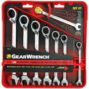 Gearwrench 9533N - Reversible Combination Wrench Set 5 Deg. Offset 8 Piece AF