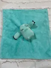 Carters Just One You Baby Lovey Alligator Teal Security Blanket Plush New No Tag