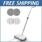 Effortless Floor Cleaning with HD LED and Water Sprayer - Cordless Electric Mop