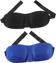 2pcs Sleeping Three-dimensional Eye Mask 3d Sleeping Mask Sleep Mask for Travel Sleep Mask for Adults Sleeping Mask for Adult Men Sleep Mask for Sleeping Mask 3d