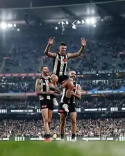 COLLINGWOOD MAGPIES AFL FOOTBALL LEGEND CHAMPION PLAYER POSTER,FREE POST,BARGN,2