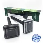 2X/4X Solar Powered Snake Repeller Ultrasonic Mole Mice Rodent Rat Repellent