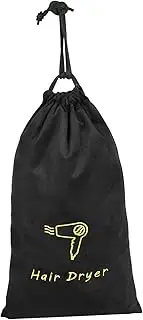 HONITANO Hair Dryer Storage Bag Portable Drawstring Pouch for Travel Lightweight and Durable Drawstring Storage Bag for Hair Dryers Reusable and Washable for Home and Hotel Use