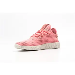 【A-KAY0】ADIDAS 男女 X PHARRELL PW TENNIS HU 編織 粉米白【BY8715】