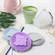 Folding Cup Foldable Telescopic Silicone Water Bottle Outdoor Travel Water C Q❤