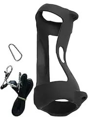 Portable Speaker Holder, Speaker Case Protective Cover, Storage Bag, Outdoor Carry Bag, Portable Speaker Housing, Golf Cart Railing/Carabiner Shoulder Strap for Bicycle
