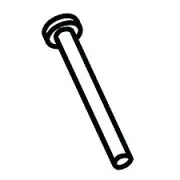 Original Milwaukee Part # 06-82-5315 Screw ST M3 x 26.5 mm T10