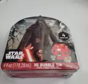 Star Wars 3D Bubble Tin w Light saber Wand Bubbles 3Dglasses