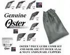 OSTER A5 UNIVERSAL Clip On Guide 7 pc COMB SET&40 Blade*Fit Andis,Wahl Clippers