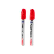 Markal PRO LINE Marker Paint Pen - Writes On All Surfaces - Red - 2 Each