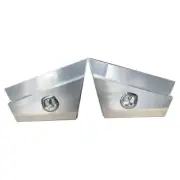 Made In AU Pair of Aluminium Undertray Toolbox Under Tray Underbody Tool Box UTE