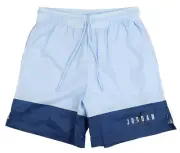 JORDAN Essential Woven Shorts sz S Small French Ice Blue Training Jumpman