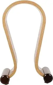 CAXUSD Wooden Headphone Stand Stylish Walnut Headset Holder for Home Office Display Durable Design for All Headphone Smooth Surface for Excellent Touch for Desk Organization