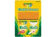 Crayola - Chalk N Duster Blister Pack