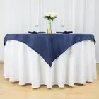 NAVY BLUE 54" Premium Quality SQUARE POLYESTER TABLECLOTH Wedding Party Dinner
